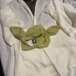 Star Wars Cream and Brown Robe Costume Sz 3T/4T
